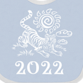 thumbnail image 4 of Inktastic 2022 Chinese New Year Tiger Boys or Girls Baby Bib, 4 of 4