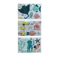 thumbnail image 2 of Moyic Pegatinas luminosas de 3 piezas, papel tapiz brillante, calcomanías autoadhesivas Decoración del hogar, 2 of 6