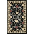 thumbnail image 2 of Safavieh Heritage Karina Floral Wool Area Rug, Navy/Ivory, 4' x 6', 2 of 8
