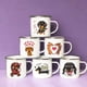 thumbnail image 2 of Taza de esmalte creativa con estampado divertido de perro salchicha, tazas para café, vino, dibujos animados, patas de perro, fiesta, bebida, cerveza, jugo, leche, regalos para amantes de los perros, 2 of 5