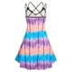 thumbnail image 2 of Vestido Midi Talla Extra Encaje y Teñido Rosegal Vestidos casuales de talla grande, 2 of 5
