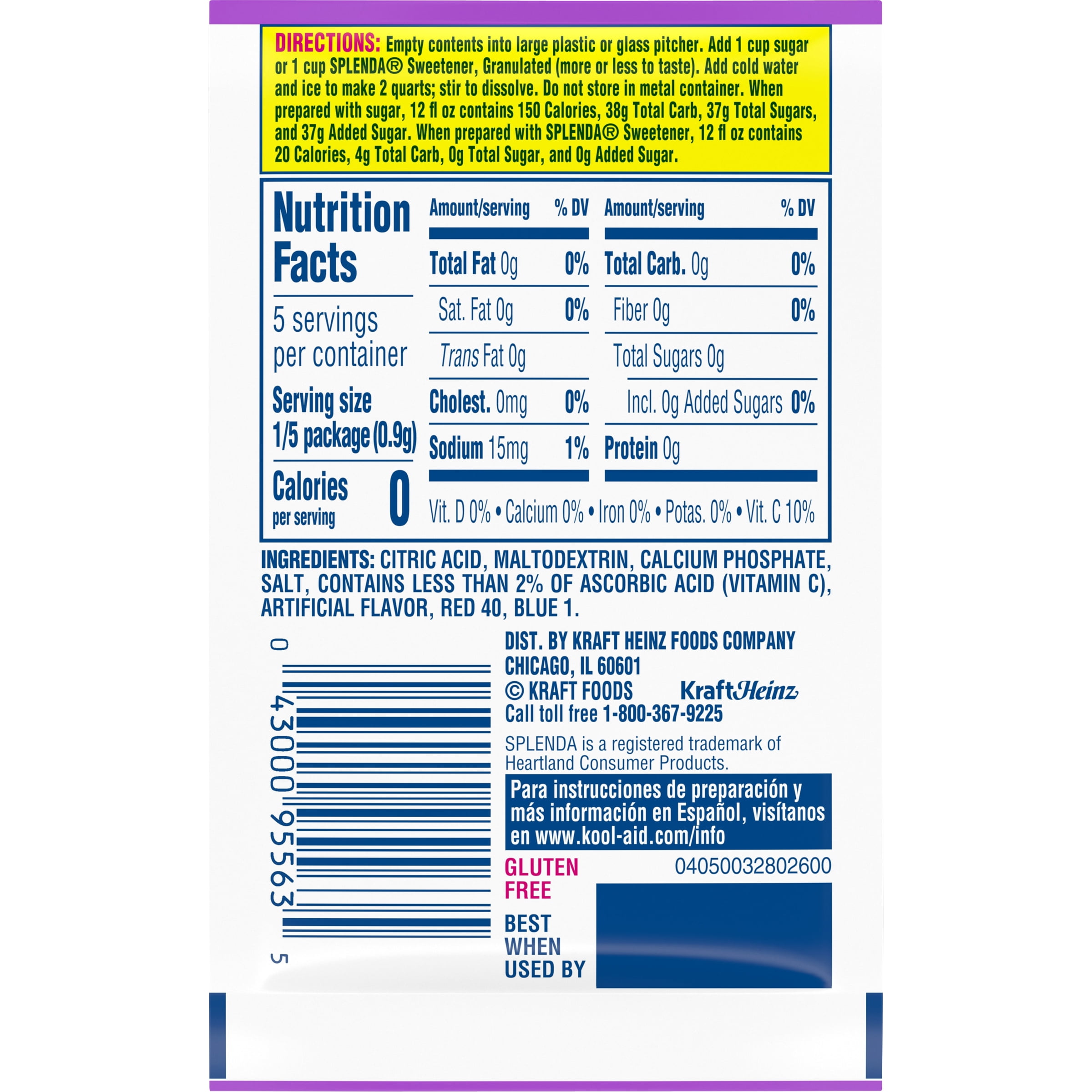 34 Kool Aid Nutrition Label Label Design Ideas 2020