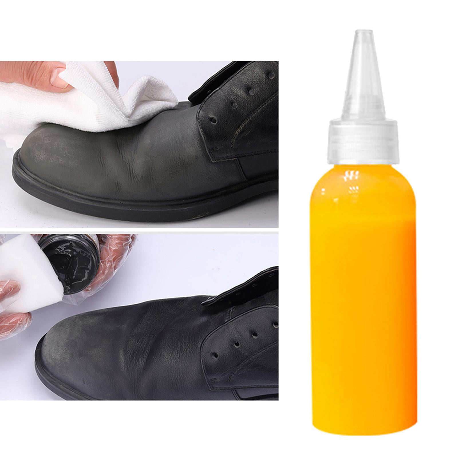 HOMYL 100ML Leather Dye Paint for Restoring & Dyeing All Leathers Restoration Yellow