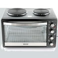 thumbnail image 2 of Better Chef Chef Central XL Toaster Oven and Broiler with Dual Solid Element Burners in Black, 2 of 5