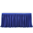 thumbnail image 1 of Table Skirt Pleated Ruffle Tablecloth For Wedding Birthday Party Baby Shower Table Decoration, 1 of 9