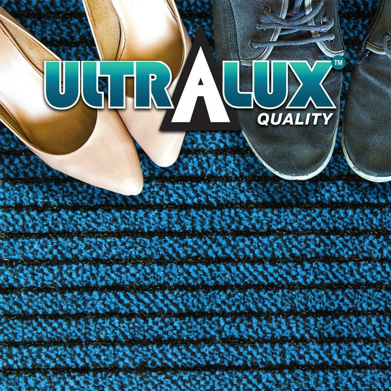 Ultralux Scraper Entrance Mat, Polypropylene Fibers and Anti-Slip