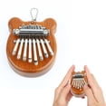 thumbnail image 2 of 1 pcs 8 Key Mini Exquisite Finger Thumb Piano Marimba Musical good accessory Pendant Gift, 2 of 9