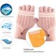 thumbnail image 2 of gants Chauffants Usb Rose Unisexes Pour Homme Et Femme - Gants D'hiver Chauds Pour Ordinateur Portable - Gants Complets Et Semi-chauffants - Gants, 2 of 5