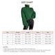 thumbnail image 5 of Suéter de punto Cuello alto Hombro caído Jersey de manga larga Suéter casual para mujer Verde L, 5 of 5