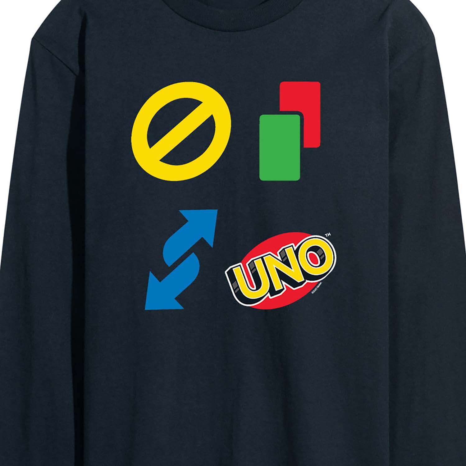 UNO Icons - Men's Long Sleeve T-Shirt