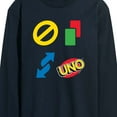 thumbnail image 3 of UNO Icons - Men's Long Sleeve T-Shirt, 3 of 5