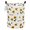 Style8, variant on TELOLY Laundry Basket Brass Material for Strength Laundry Hamper Color Coordinated for Fashion Baby Laundry Basket Style1