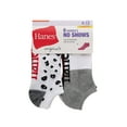 thumbnail image 2 of Hanes Originals Women's No Show Socks, Moisture Wicking, 6-Pair Pack, 2 of 6