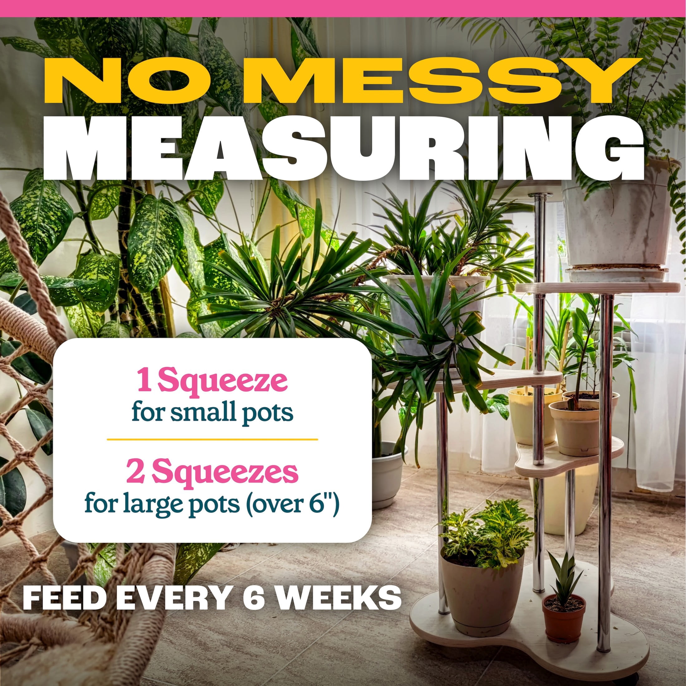 Pennington Easy-Dose Indoor Plant Food 2-3-2 16oz 16oz