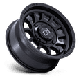 thumbnail image 2 of Black Rhino Powersports Cast Aluminum Wheel BU001 14x7 4x156 M-BLK 10mm, BU001MX14704410, 2 of 3