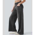 thumbnail image 6 of Jeans for Women High Waisted Pull on Baggy Jeans Straight Casual Denim Pants with Pockets Gray XL, 6 of 9