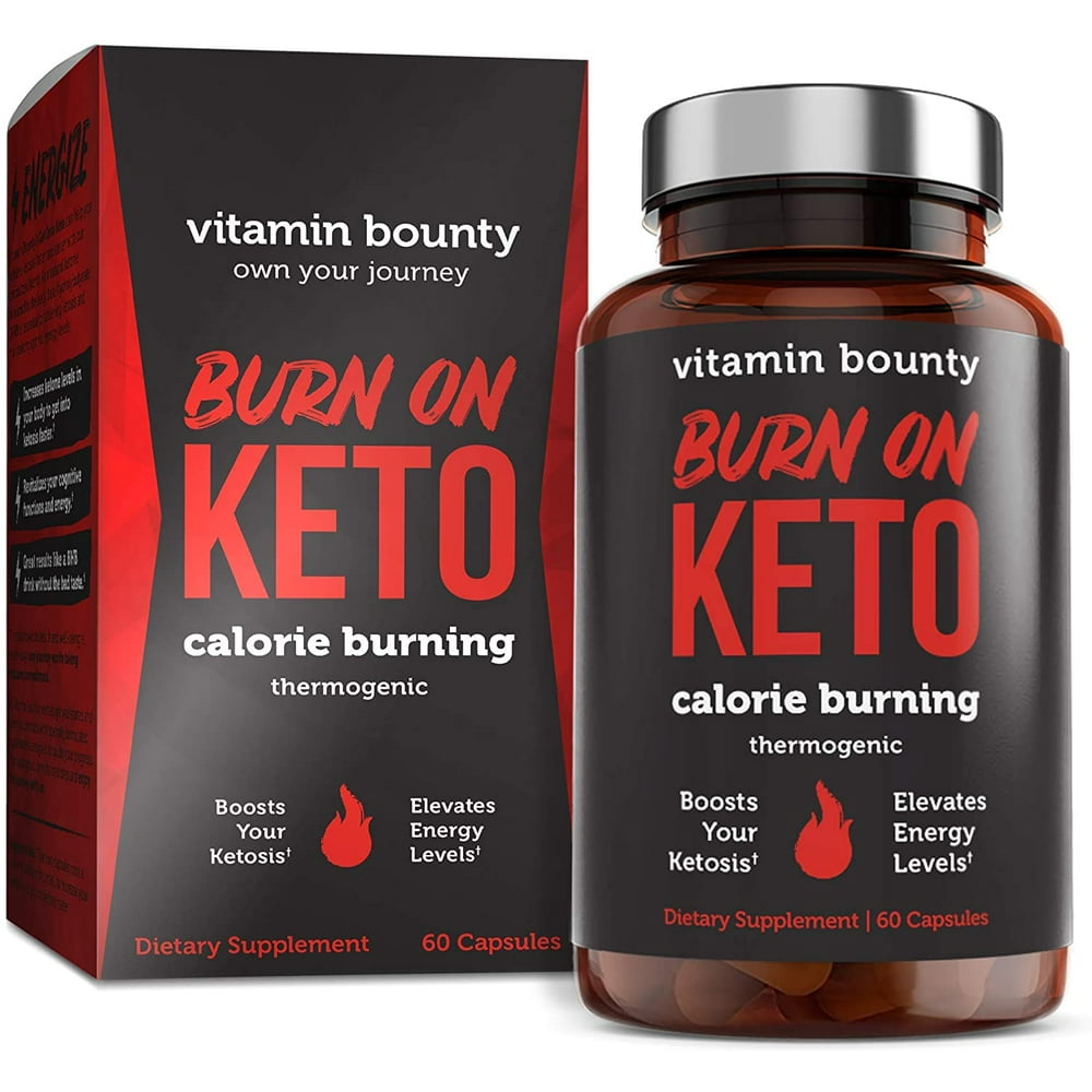 Burn on Keto Keto Pills with BHB Beta Hydroxybutyrate Exogenous