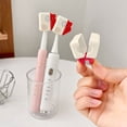 thumbnail image 4 of Toothbrush Head Cover Plastic House-Shaped with Secure Clip for Travel, Camping and Daily Use, 4 of 6