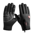thumbnail image 1 of Guantes de pantalla táctil de invierno para mujer, para montar a caballo, deportes al aire libre, antideslizantes, cálidos, para esquí, escalada, con cremallera, para hombre y motocicleta, 1 of 5