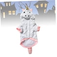 thumbnail image 4 of WEUVEB 1Piece Puppy  Costume Girl Multi Unicorn Cosplay Clothes for Dog Polyester, 4 of 8