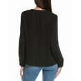thumbnail image 2 of CeCe womens  Crewneck Blouse, s, Black, 2 of 3