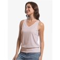thumbnail image 6 of Women's Summer V Neck Tank Top Basic Sleeveless Casual Fit Shirts, 6 of 6