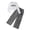 10ea Grey, variant on Back to School Outfits Girls 2 Piece Outfit Fall Long Sleeve Sweatshirt and Jogger Pants with Pockets Kids Tracksuit Sweatsuit Set Letter Print