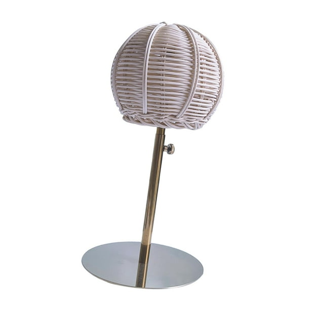 Perchero para gorras independiente, multifuncional, ajustable, antideslizante, con base estable Oro