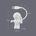 thumbnail image 4 of USB Night Light LED Astronauta Lectura Escritorio Mesa Espacio Decoración Iluminación, 4 of 6