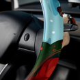 thumbnail image 5 of Christmas Sleigh 14.5 Inch Printing PVC Leather Car Wheel Cover Auto Accessories Steering Wheel Cover Steering Wheel Covers, 5 of 6