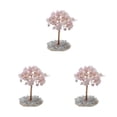 thumbnail image 3 of Bewildely Árboles de dinero de vida artificial anchos para una decoración versátil Árbol de cristal curativo artificial Cristal rosa elegante Type1 NO1, 3 of 6