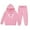 Light Pink, variant on Toddler Outfits for Girls Sets Winter Hoodie Joggers Comfy Casual Kids Print Cute Girls' Fall Clothing Sets Light Pink Size 4-5T