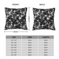 thumbnail image 6 of Wukai Seamless Pattern With Skulls Premium Polyester Fleece Pillow Covers with Hidden Zipper Closure,Luxuriously Soft and Durable-22"x22", 6 of 7