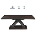 thumbnail image 6 of Steve Silver Jocelyn Wood Coffee Table, Espresso Cherry, 6 of 8