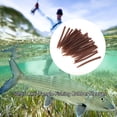 thumbnail image 2 of COONOR COONOR Anti-Tangle Fishing Sleeves - 50pcs Brown Rubber Tubes for Carp Rigs, 54mm Length, Smooth Taper Design to Prevent Rig Tangles and Ensure Easy Hooklink Passage, 2 of 6
