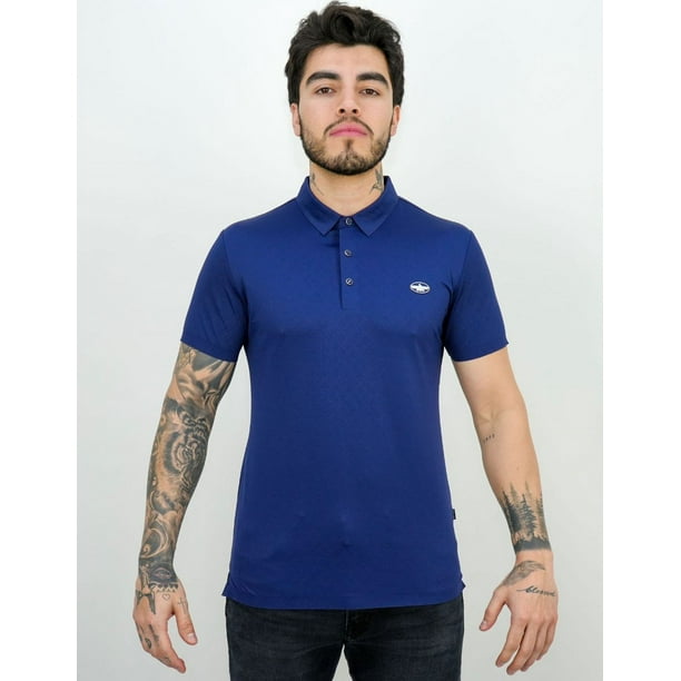 Playera Estampada Barabas Tipo Polo Corte Slim Fit