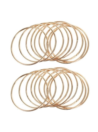 1 inch Gold Metal Rings for Crafts 10 Pieces