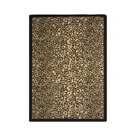 Kaleidoscope - Whimsical Area Rugs Safari, 3'10" x 5'4", Multicolored