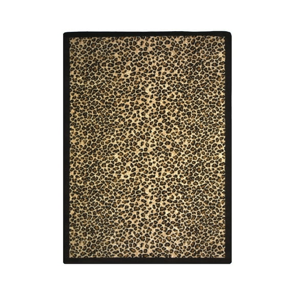 Kaleidoscope - Whimsical Area Rugs Safari, 3'10" x 5'4", Multicolored