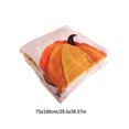 thumbnail image 3 of Tainini Fall Throw Blanket with Pumpkins and Maples, Flannel Fleece Blanket for Bed, Sofa and Couch Home ,29x39in, 3 of 6