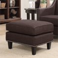 thumbnail image 2 of Picket House Furnishings Emery Ottoman in Chocolate, 2 of 4