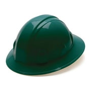 Green-Full Brim 4 Pt Ratchet Suspension