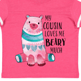 thumbnail image 3 of Inktastic My Cousin Loves Me Beary Much with Cute Bear Boys or Girls Toddler T-Shirt, 3 of 4