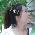 thumbnail image 4 of Accesorios para el cabello ZHAOCHENG Halloween 8 Piezas Lazos con Purpurina, 4 of 5