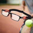 thumbnail image 3 of Gafas de baloncesto Shamjiam Anticolisión Antivaho Rojo, 3 of 5