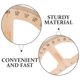 thumbnail image 2 of Regla Herramienta de enseñanza Regla Regla de medición de madera reutilizable Regla de medición de madera Ayuda de enseñanza Herramienta de medición para la enseñanza, 2 of 7