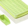 thumbnail image 3 of Ice Cube Tray With Lid and Bin - Large Silicone Ice Tray For Freezer | Comes with Ice Container, Scoop and Cover| BPA Free| Space Saving Ice Cube Molds, 3 of 5