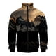 thumbnail image 3 of Chaqueta con estampado de paisaje de montaña nevada en 3D, chaquetas con gráficos de paisajes divertidos para hombres y niños, ropa de calle de moda, ropa, tops, 3 of 5