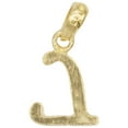 thumbnail image 4 of 10k Real Solid Gold Initial Charm, Dainty Personalized in Different Letters Jewelry for Charm Bracelet, 4 of 6