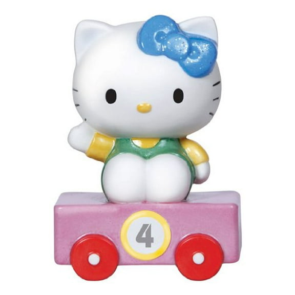Precious Moments Hello Kitty Train Car Number 4 Figurine #8123012